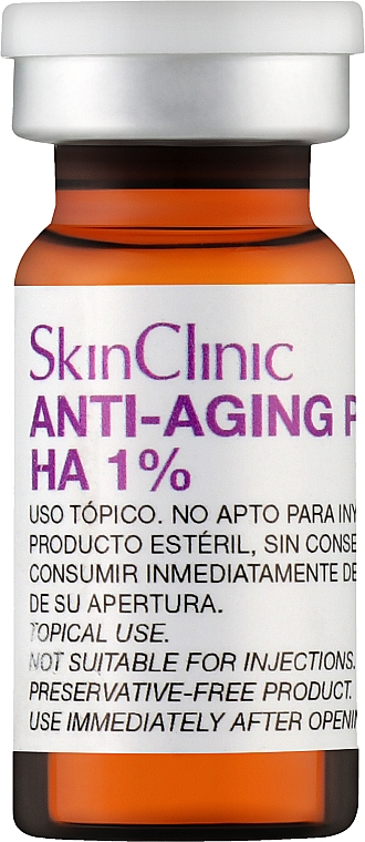 Омолоджувальний концентрат для обличчя - Skin Clinic Antiaging Peptide Ha 1%
