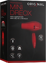 Фен для волос, красный - Original Best Buy Mini Dreox 1100W — фото N2