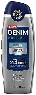 Гель для душу - Denim Detox Body Wash — фото N1