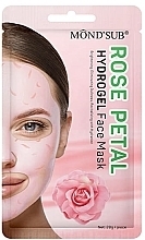 Тканинна маска для обличчя - Mond'Sub Rose Petal Hydrogel Face Mask — фото N1