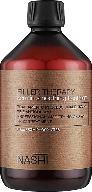 Кератин для волосся - Nashi Argan Filler Therapy Smoothing Treatment — фото N1