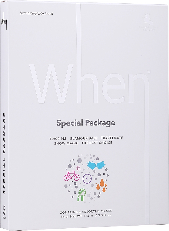 Набор - When Special Package set (5xmask/23ml) — фото N7