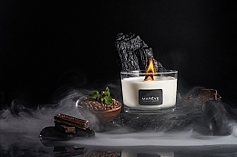 Ароматическая веганская свеча "Chocolate Mousse" - MAREVE — фото N7