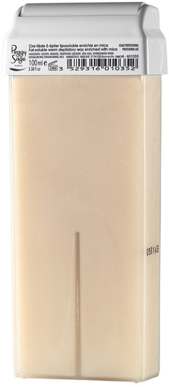 Картридж з воском для теплої депіляції - Peggy Sage Cartridge Of Fat-Soluble Warm Depilatory Wax Mica — фото N1