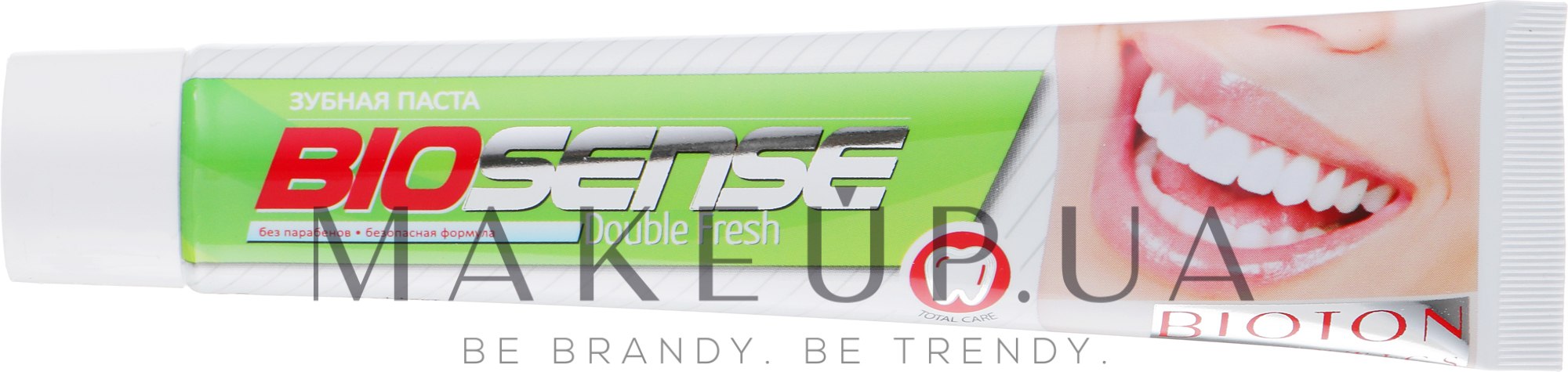 Зубная паста "Double Fresh" - Bioton Cosmetics Biosense Double Fresh — фото 50ml