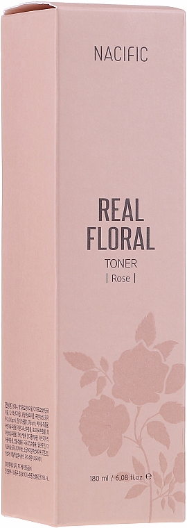 Тонер з пелюстками троянди - Nacific Real Floral Toner Rose — фото N2