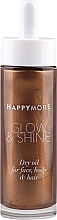 Духи, Парфюмерия, косметика Сухое масло для сияния кожи - Happymore Glow & Shine Dry Oil