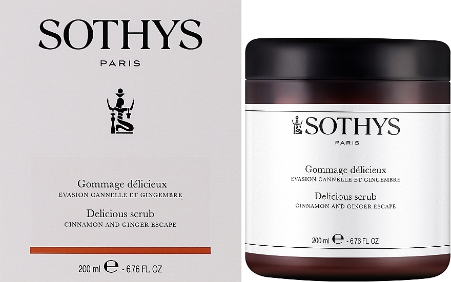 Вишуканий скраб для тіла з корицею та імбиром - Sothys Cinnamon And Ginger Escape Delicious Scrub — фото N2