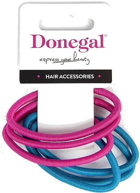 Набір резинок для волосся, FA-5668, 6 шт. - Donegal — фото N1