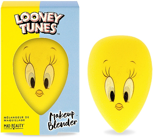 Бьюти блендер "Твити Пай" - Mad Beauty Looney Tunes Tweetie Pie Beauty Blender — фото N1