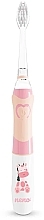 Парфумерія, косметика Електрична зубна щітка 6+, рожева - Neno Fratelli Pink
