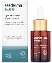 Сироватка для шкіри, схильної до акне - Sesderma Salises Liposomal Serum Acne-Prone Skin — фото N1