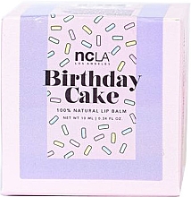 Бальзам для губ "Праздничный торт" - NCLA Beauty Balm Babe Birthday Cake Lip Balm — фото N4