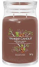 Ароматическая свеча в банке "Praline & Birch", 2 фитиля - Yankee Candle Singnature  — фото N2