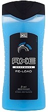 Парфумерія, косметика Гель для душу 2в1 - Axe Re-Load 2in1 Body & Hair Body Wash