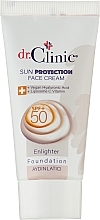 Духи, Парфюмерия, косметика Солнцезащитный крем для лица SPF 50+ - Dr. Clinic Sun Protection Face Cream