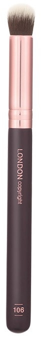 Пензель для макіяжу № 106 - London Copyright Concealer Small Buffer Brush 106 — фото N1
