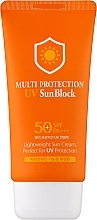 Парфумерія, косметика Сонцезахисний крем - 3W Clinic Multi protection UV Sun Block SPF 50