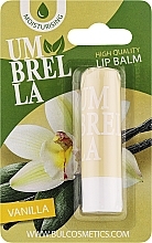 Парфумерія, косметика Бальзам для губ у блістері "Ваніль" - Umbrella High Quality Lip Balm Vanilla