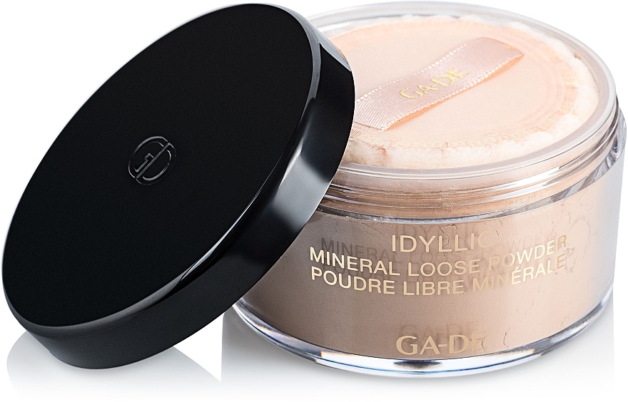 УЦЕНКА Минеральная рассыпчатая пудра - Ga-De Idyllic Mineral Loose Powder * — фото N4