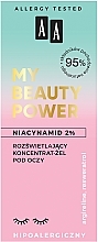 Концентрат-гель для глаз - AA My Beauty Power Niacynamid 2% — фото N3