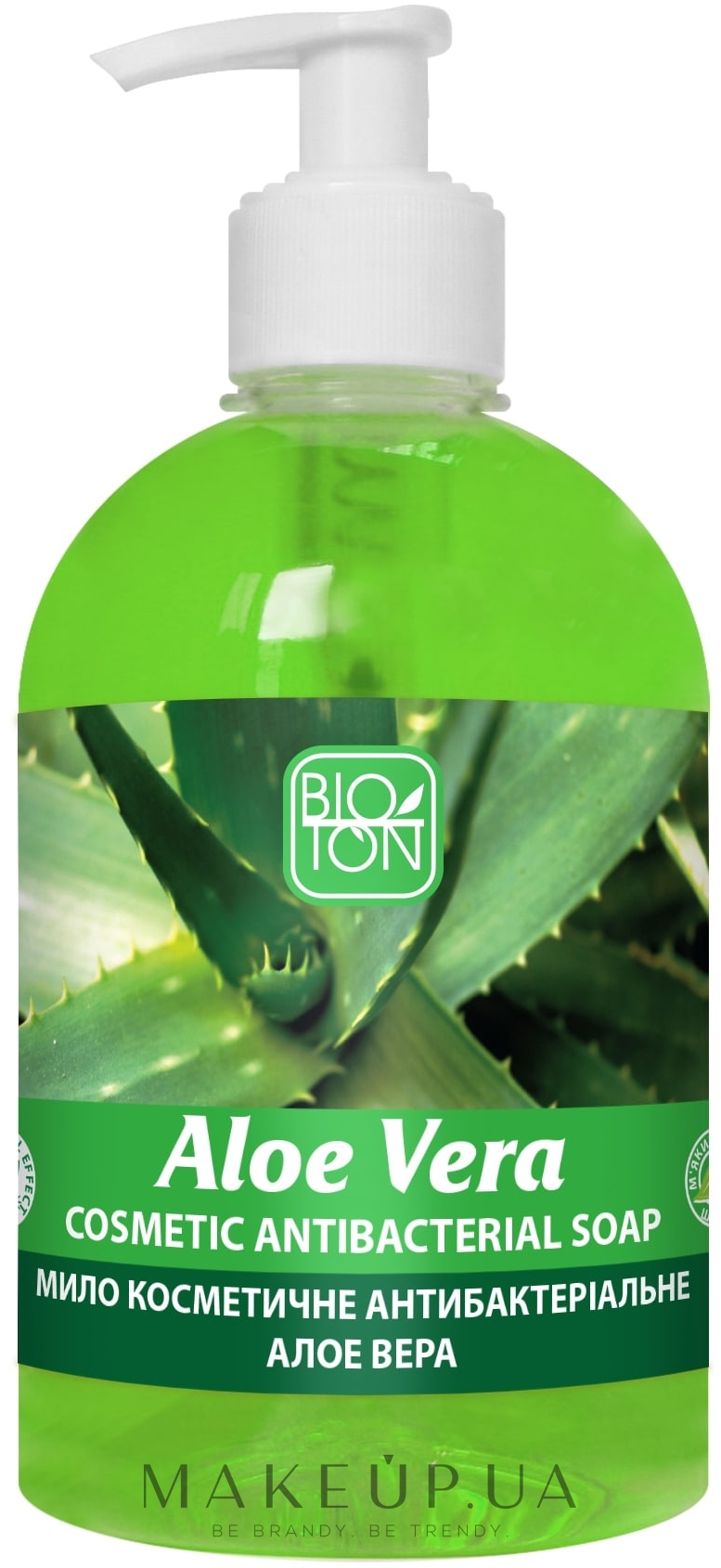 Мыло антибактериальное "Алоэ" - Bioton Cosmetics Aloe Liquid Soap — фото 500ml