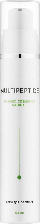 Крем для обличчя - Multipeptide Botanic Cosmetics Natural — фото N1