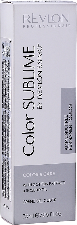 РАСПРОДАЖА Безаммиачная краска для волос - Revlon Professional Revlonissimo Color Sublime Color&Care * — фото N3