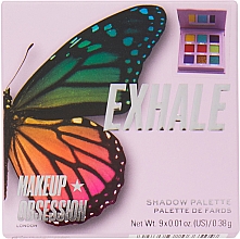 Палетка теней - Makeup Obsession Exhale Eyeshadow Palette — фото N3