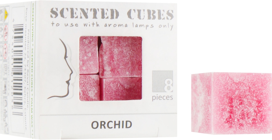 Аромокубики "Орхідея" - Scented Cubes Orchid Candle — фото N2