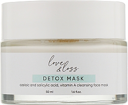 Очищающая детокс-маска для лица - Love&Loss Detox Mask — фото N3
