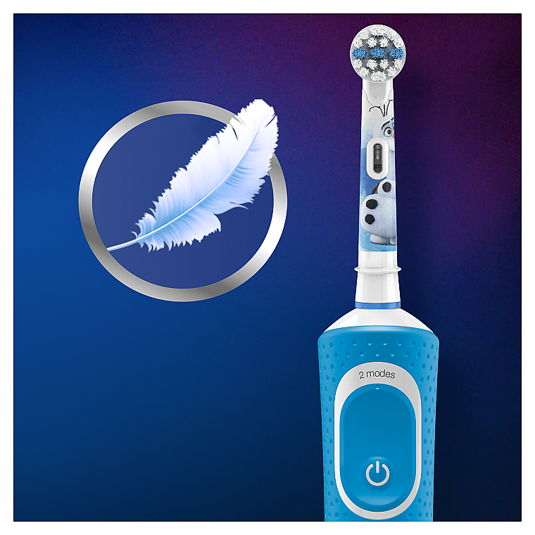 Электрическая зубная щетка "Холодное Сердце" - Oral-B Kids — фото N7