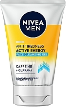 Гель для умывания против усталости "Активная энергия" - NIVEA MEN Anti Tiredness Active Energy Face Cleansing Gel — фото N1