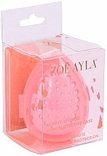 Парфумерія, косметика Спонж для макіяжу в футлярі - Zoe Ayla Beauty Sponge With Case