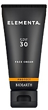Парфумерія, косметика Захисний крем для обличчя для всіх типів шкіри з безпечними фільтрами - Bioearth Elementa SPF30 Face Cream