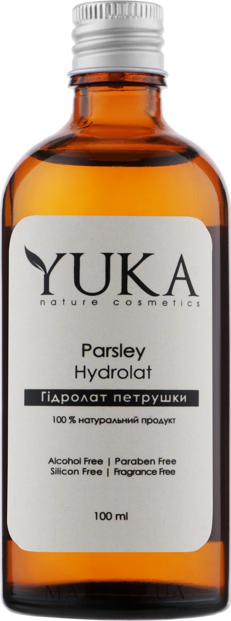 Гідролат петрушки - Yuka Hydrolat Parsley — фото 100ml