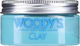 Парфумерія, косметика Матова глина для укладання волосся - Woody's Hair Styling Clay