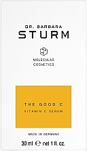 Сироватка з вітаміном С для рівного кольору обличчя - Dr. Barbara Sturm The Good C Vitamin C Serum — фото N3