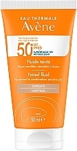 Сонцезахисний флюїд - Avene Sun Care Tinted Fluid SPF 50+ — фото N1