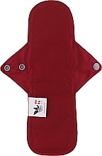Многоразовая прокладка для менструации Миди 4 капли, бордовая - Ecotim For Girls  — фото N1