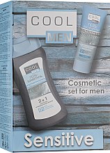 Парфумерія, косметика Набір - Cool Men Ultrasensitive (gel/250ml + ash/gel/50ml)