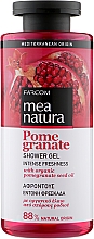 Парфумерія, косметика Гель для душу з олією граната - Mea Natura Pomegranate Shower Gel