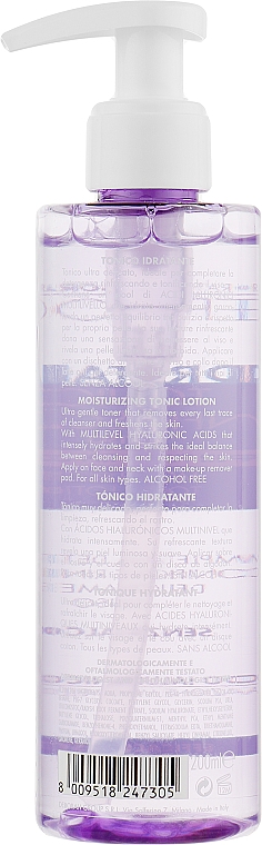 Увлажняющий тоник-лосьон - Deborah Milano Dermolab Moisturizing Tonic Lotion — фото N2