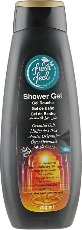 Гель для душа "Восточные масла" - Fresh Feel Shower Gel Oriental Oils — фото N1