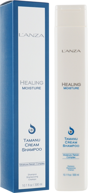 Восстанавливающий крем-шампунь с маслом Таману - L'anza Healing Moisture Tamanu Cream Shampoo — фото N1