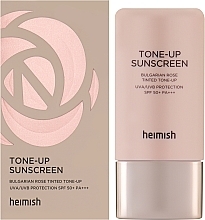 УЦІНКА Heimish Bulgarian Rose Tone-up Sunscreen SPF50+ - Heimish Bulgarian Rose Tone-up Sunscreen SPF50+* — фото N2