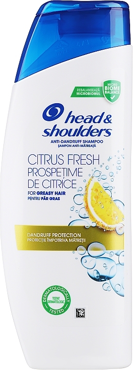 Шампунь для волос - Head & Shoulders Citrus Fresh Shampoo — фото N1