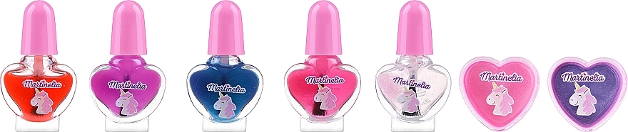 Набор, 7 продуктов - Martinelia Little Unicorn Nail And Lip Set — фото N2