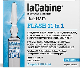 Парфумерія, косметика Ампули для волосся - La Cabine Flash Hair 11 in 1