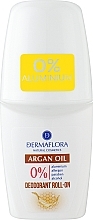 Парфумерія, косметика Кульковий дезодорант "Арганова олія" - Dermaflora Deodorant Roll-on Argan Oil